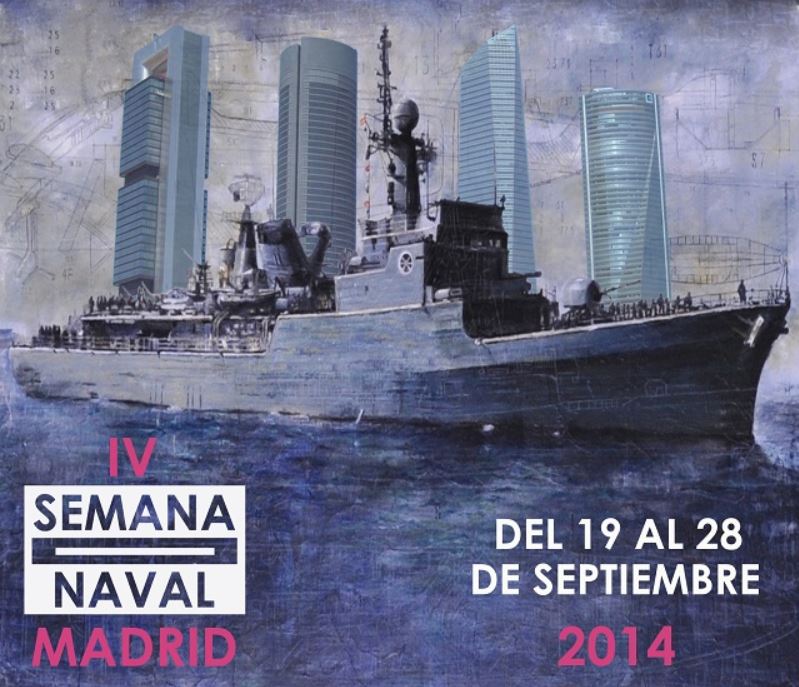 Cartel Semana Naval de Madrid 2014